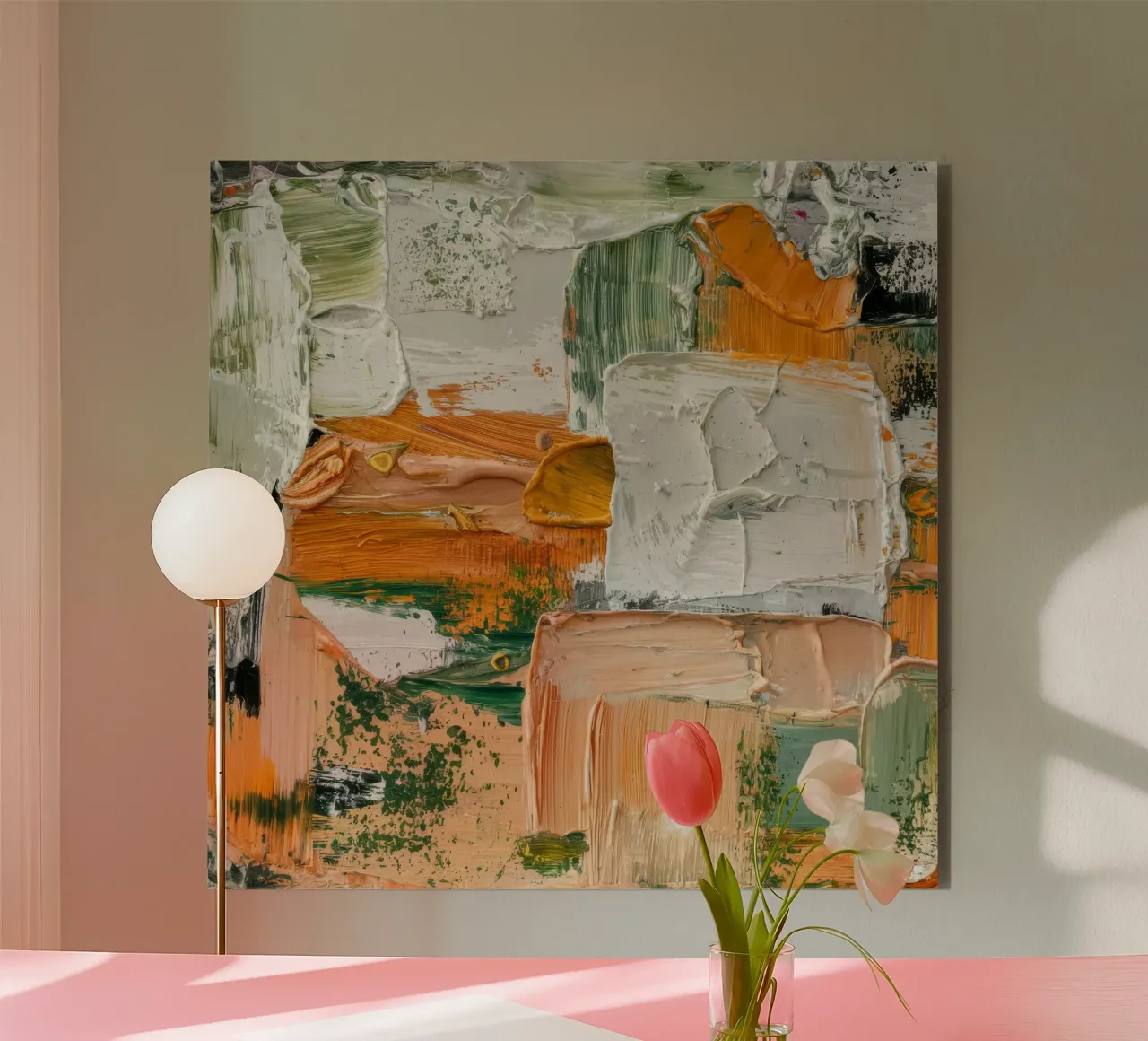 Blocchi Impasto Agrumi alluminio dibond da Dream Spectrum