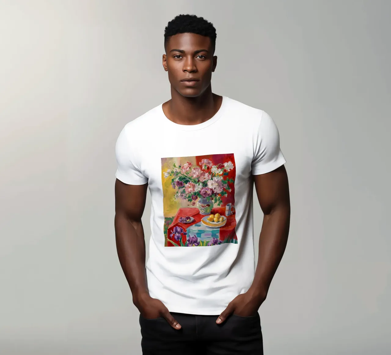 Fiore a fiore illuminato dal sole t-shirt da Celestial Harmony