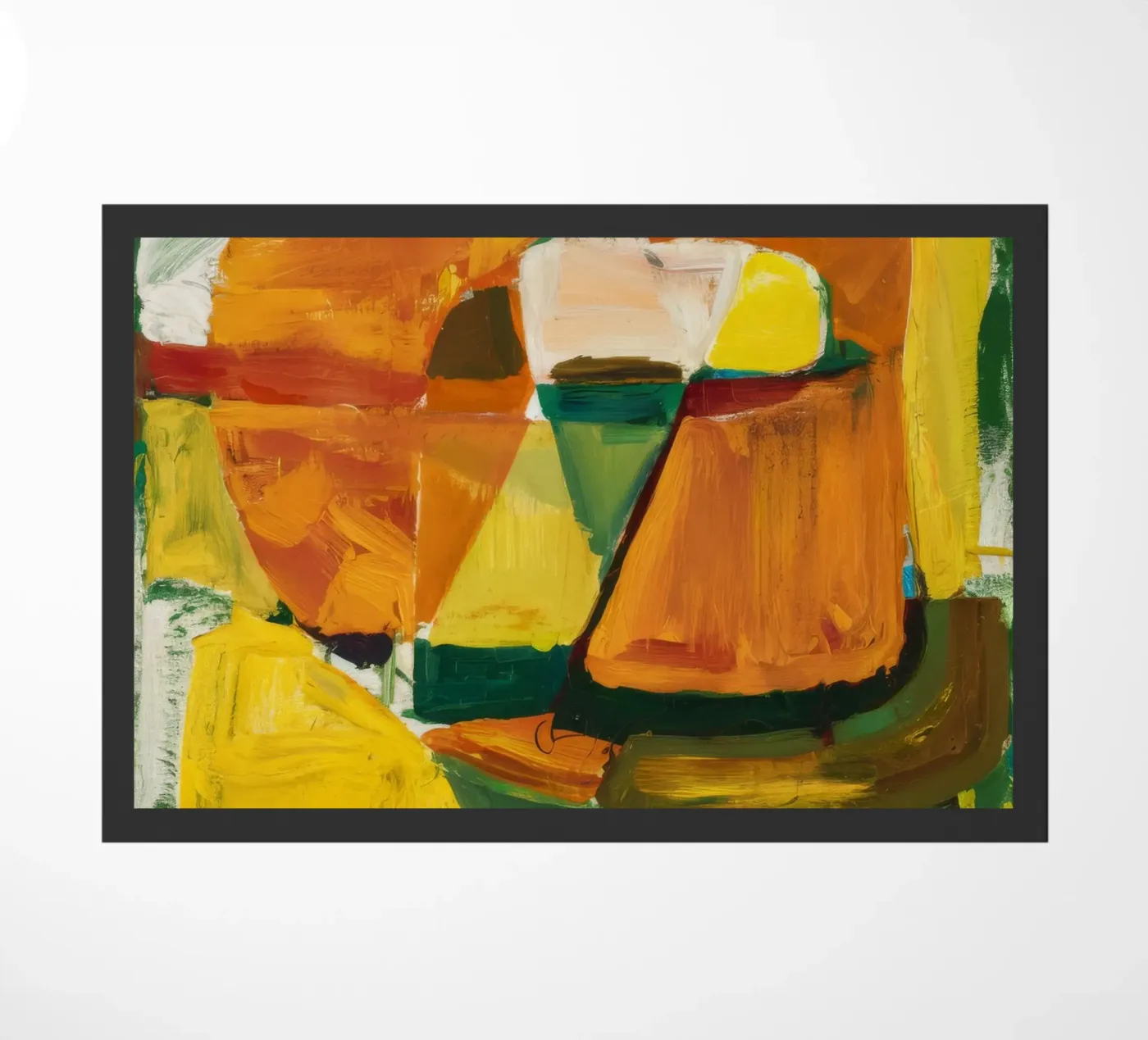 Solar Bloom Oculus doormat by Dream Spectrum