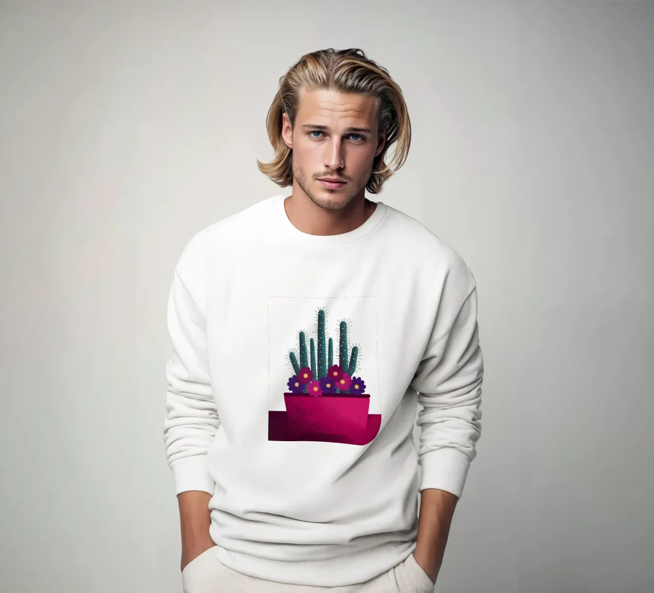 Fiore di cactus felpa da SOUL SHOP