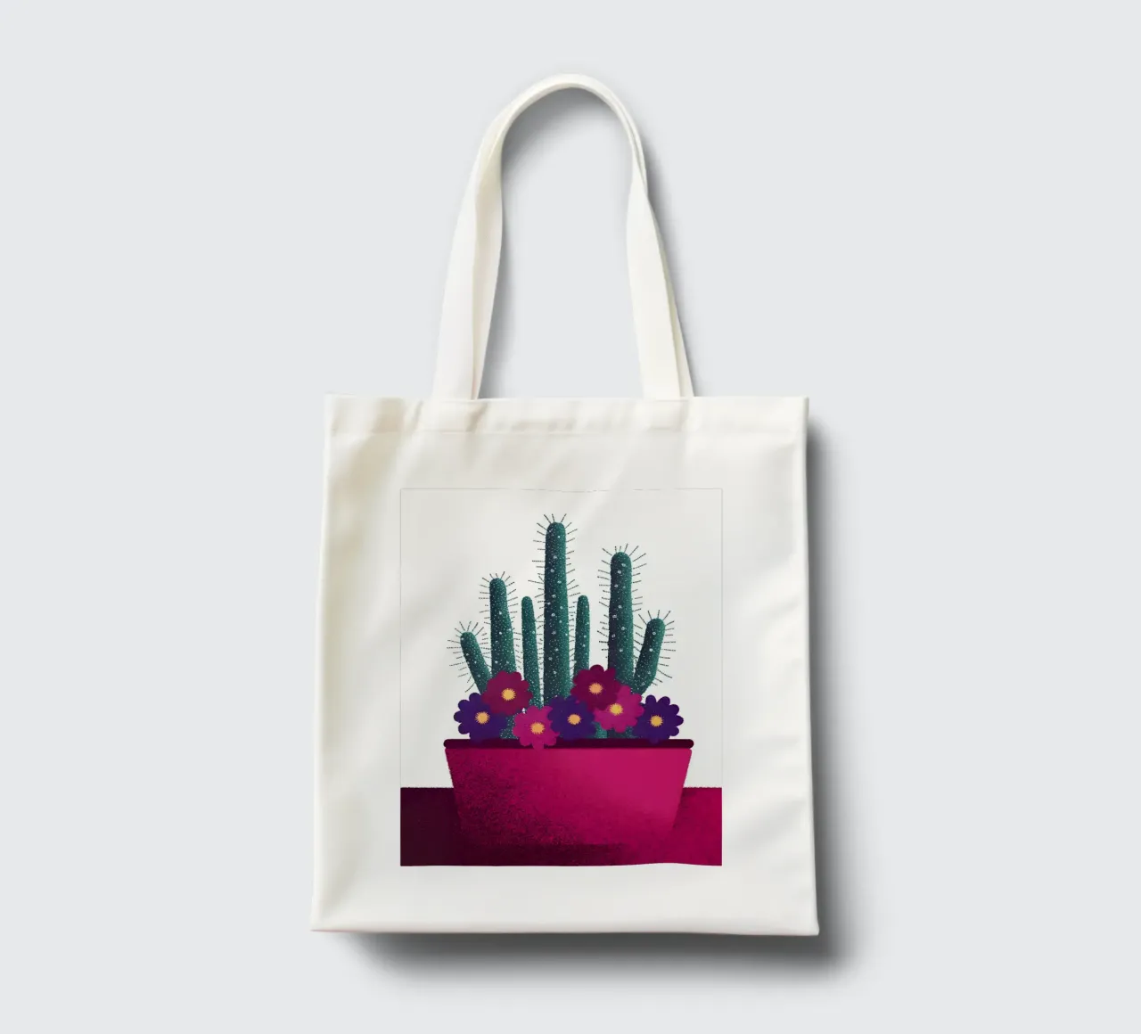 Fiore di cactus borsa in juta da SOUL SHOP