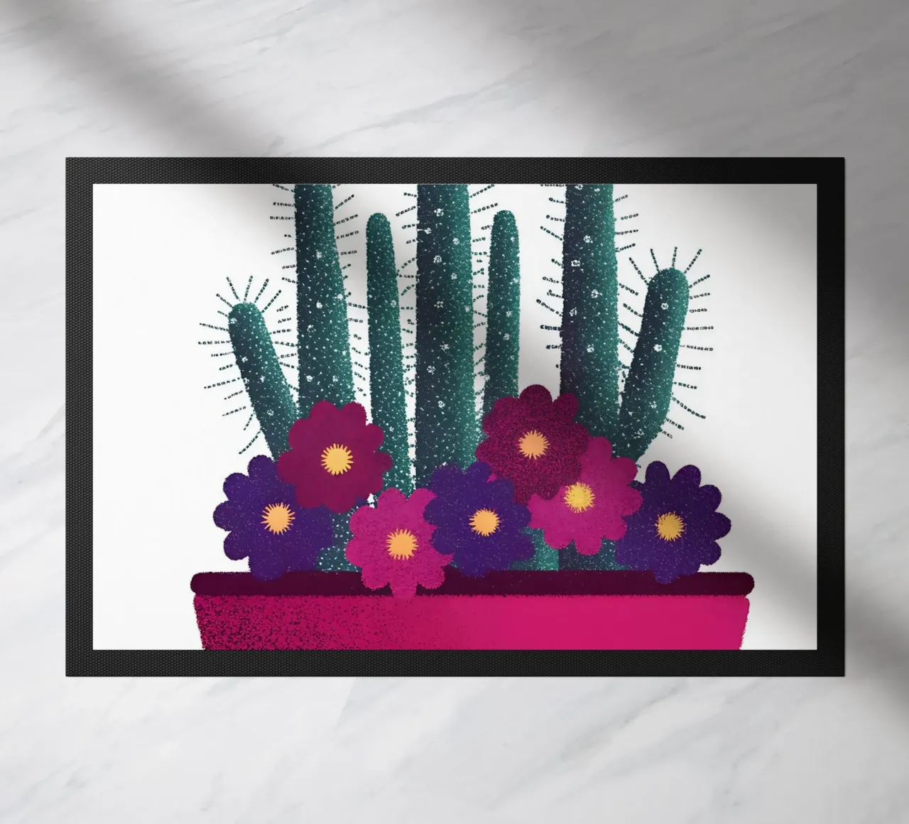 Fiore di cactus zerbino da SOUL SHOP