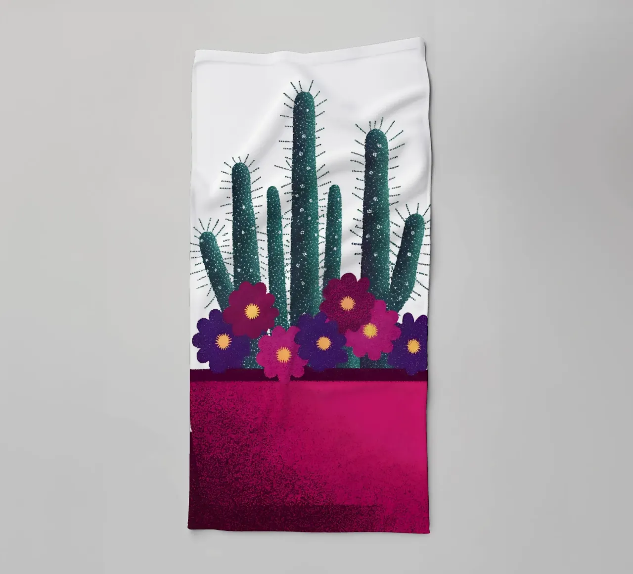 Fiore di cactus asciugamano da bagno da SOUL SHOP