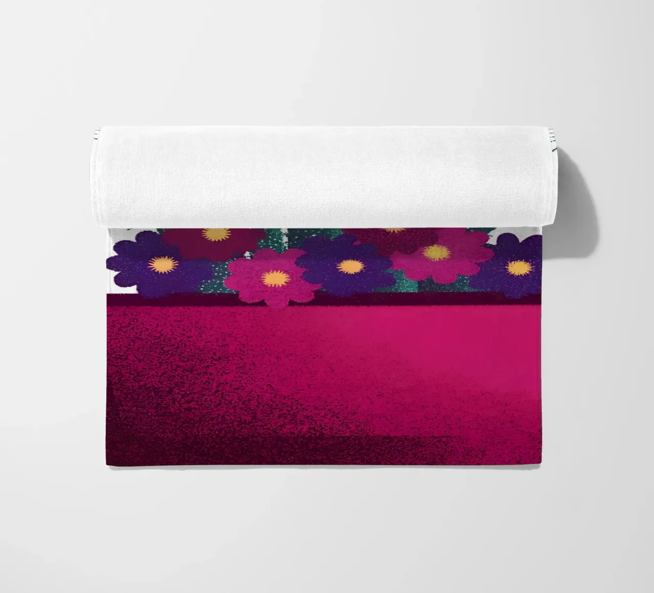 Cactus Flower beach towel by SOUL SHOP