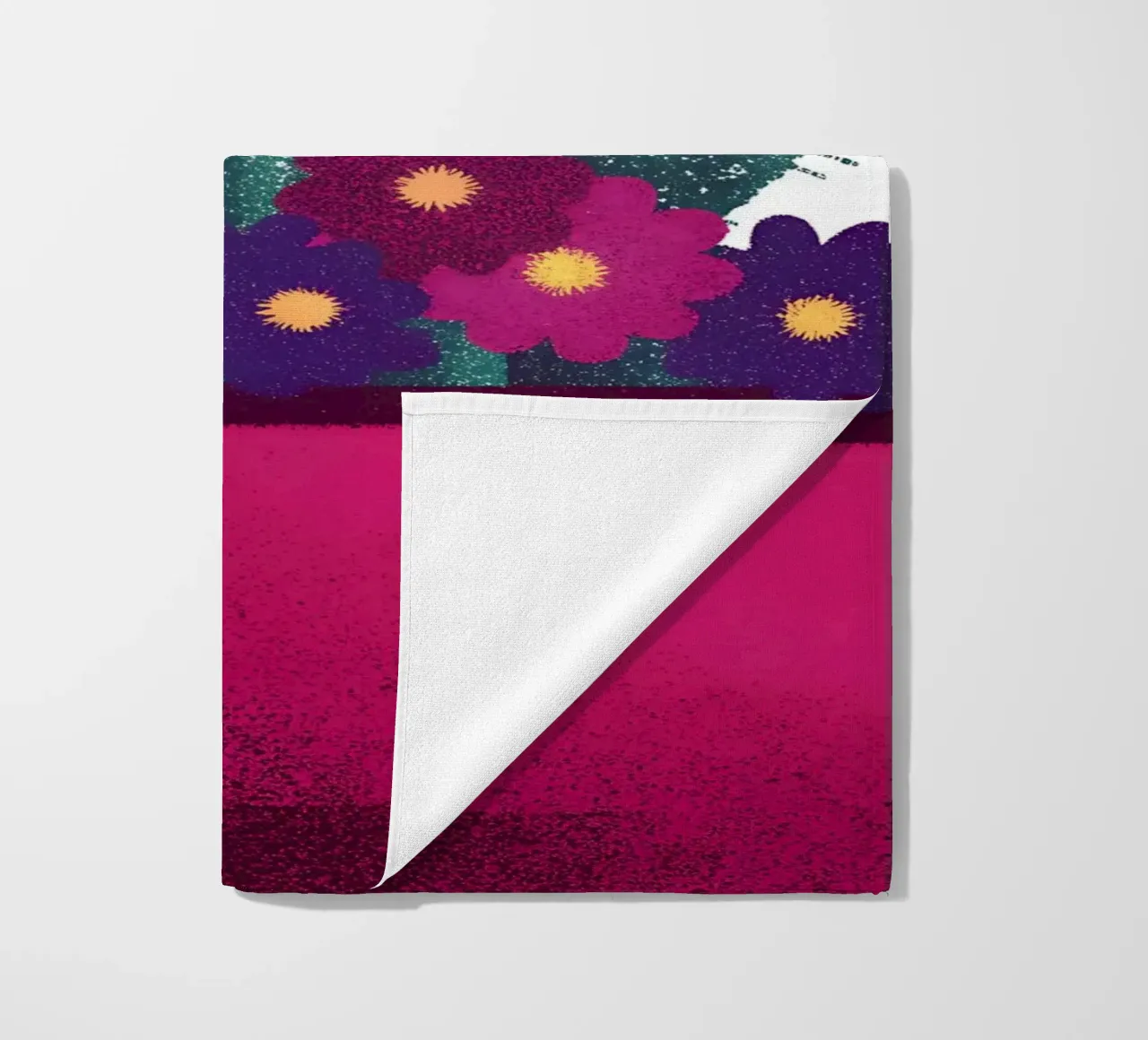 Cactus Flower beach towel by SOUL SHOP