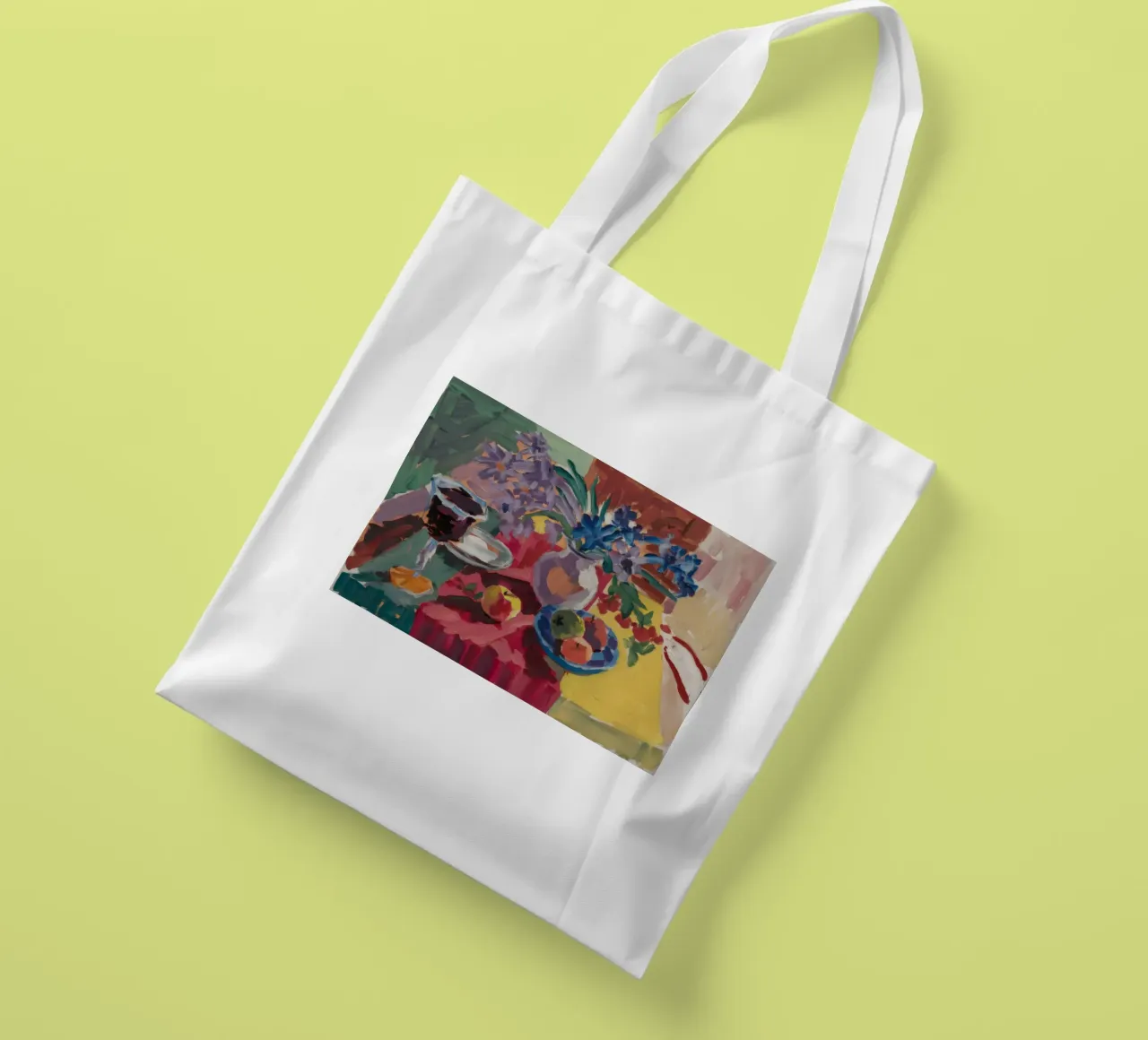 Ruby Teatime Splendor borsa in juta da Radiance Landscape