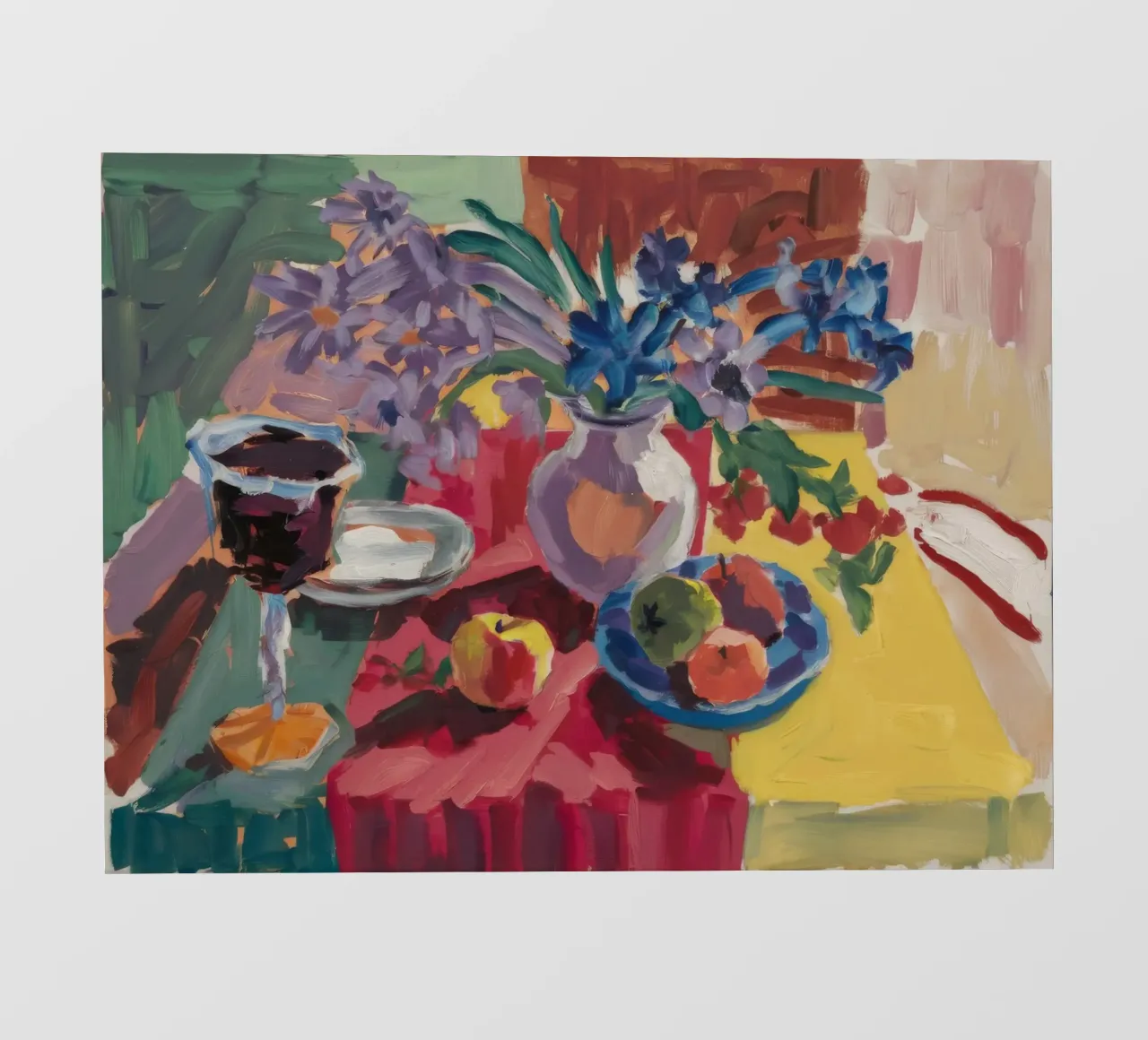 Ruby Teatime Splendor pellicola backlit da Radiance Landscape