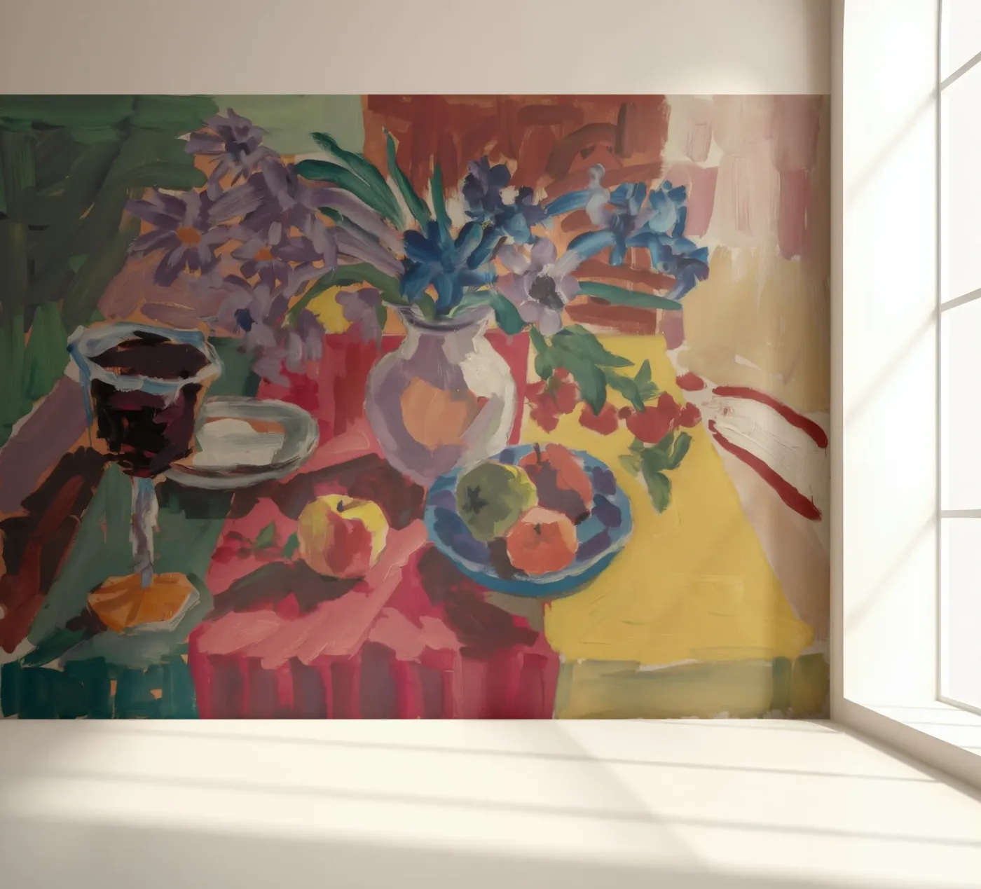 Robijn Theetijd Pracht fotobehang van Radiance Landscape