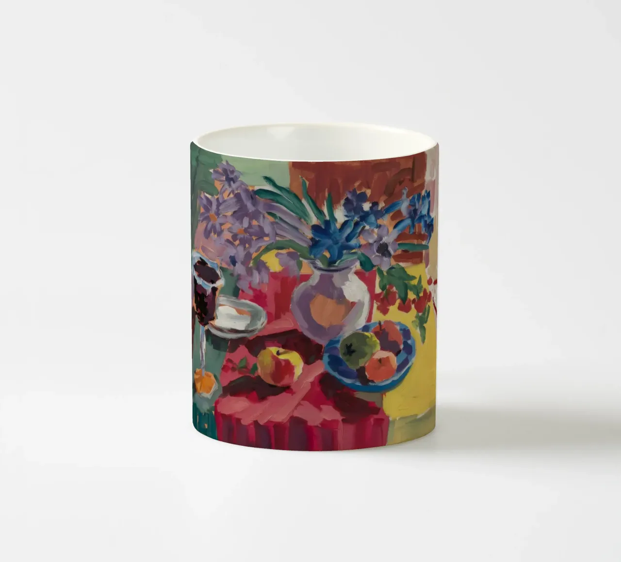 Ruby Teatime Splendor tazza in ceramica da Radiance Landscape