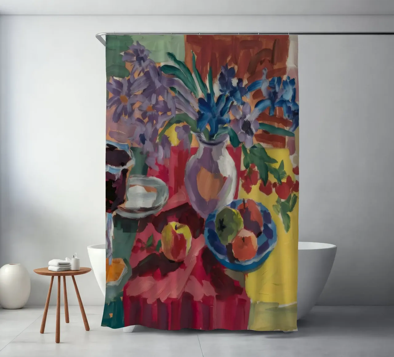 Ruby Teatime Splendor tenda da doccia da Radiance Landscape