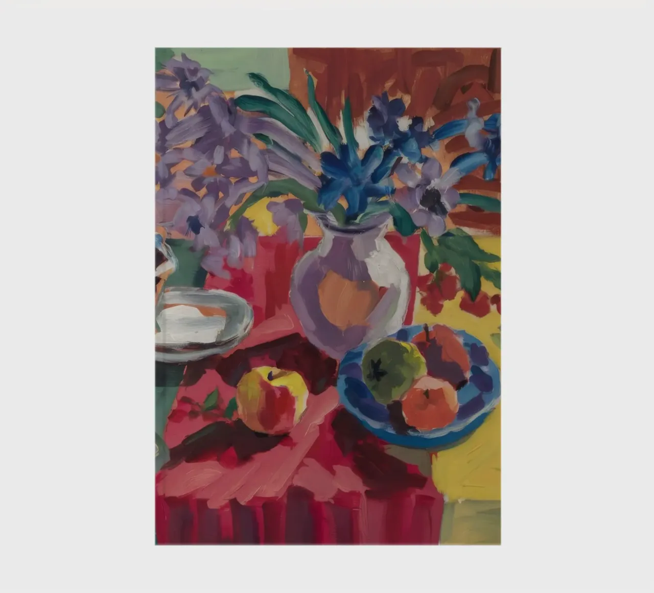 Ruby Teatime Splendor notebook by Radiance Landscape