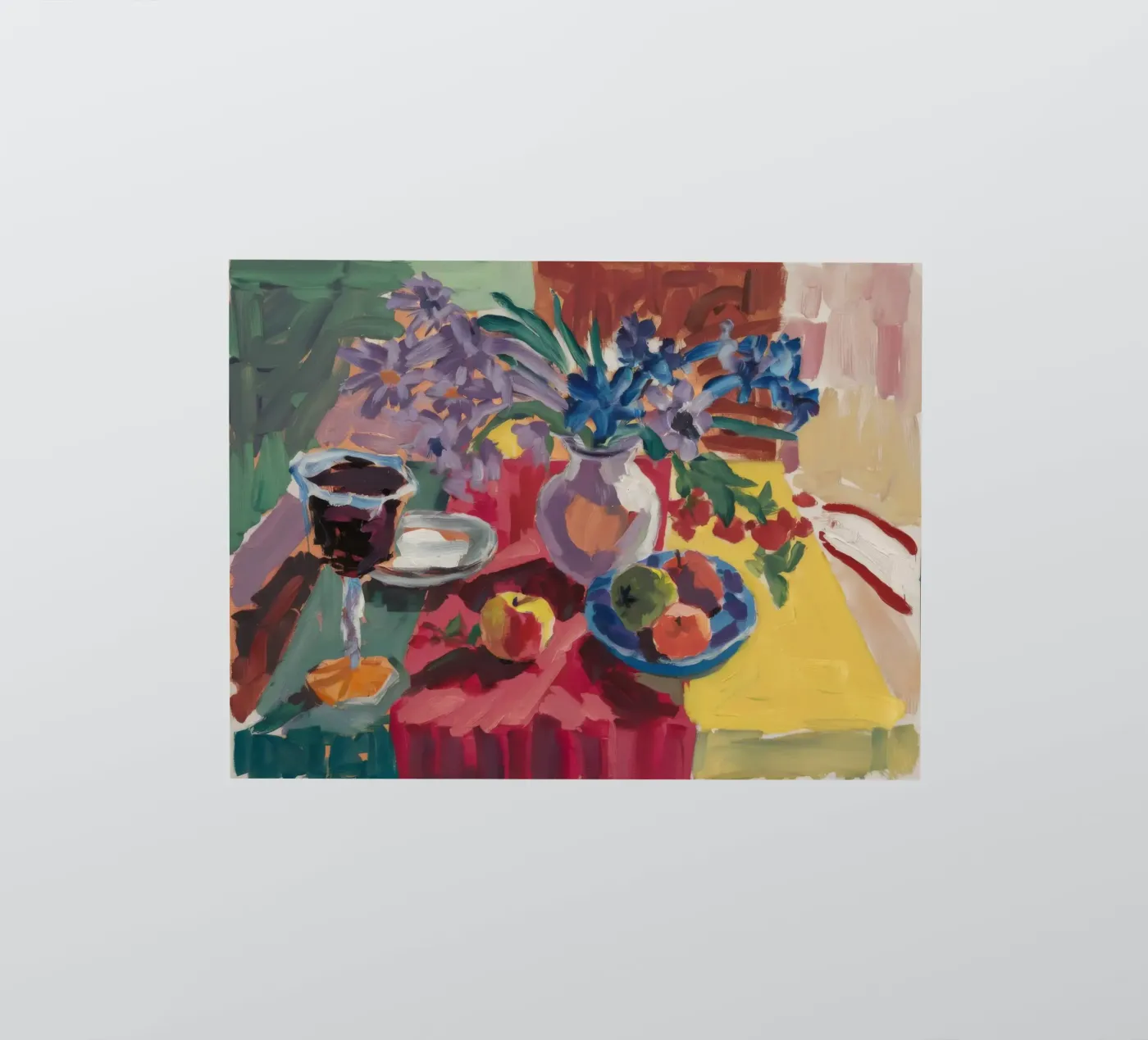 Ruby Teatime Splendor sticker by Radiance Landscape