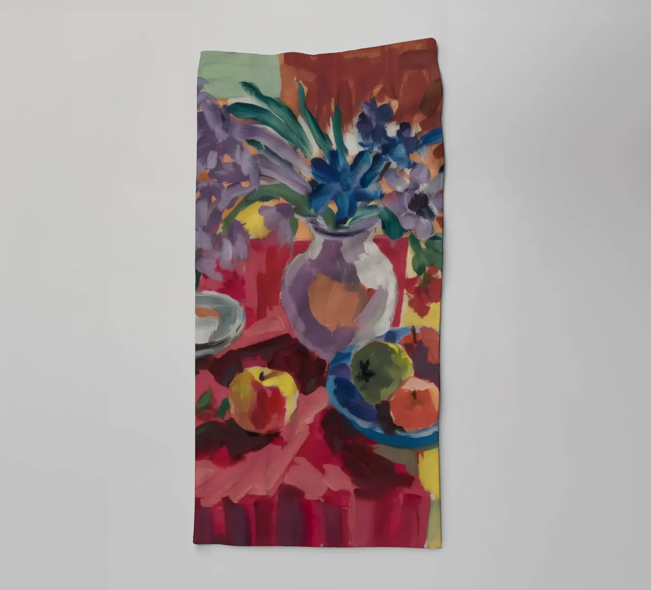 Ruby Teatime Splendor towel by Radiance Landscape