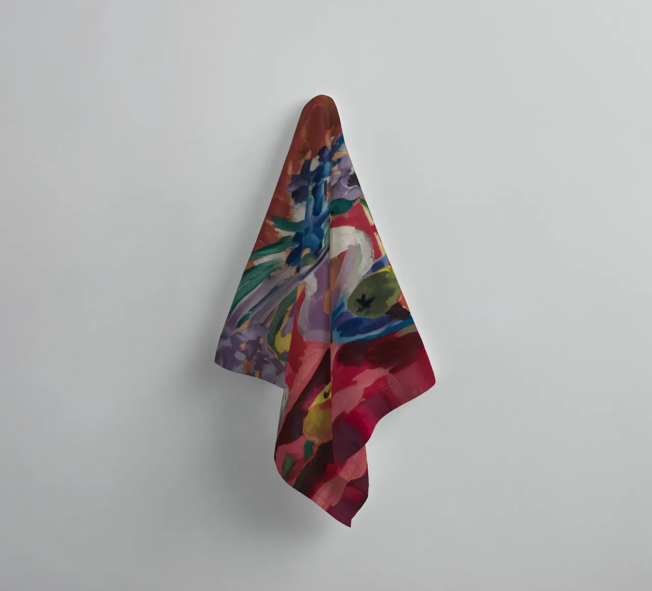 Ruby Teatime Splendor towel by Radiance Landscape