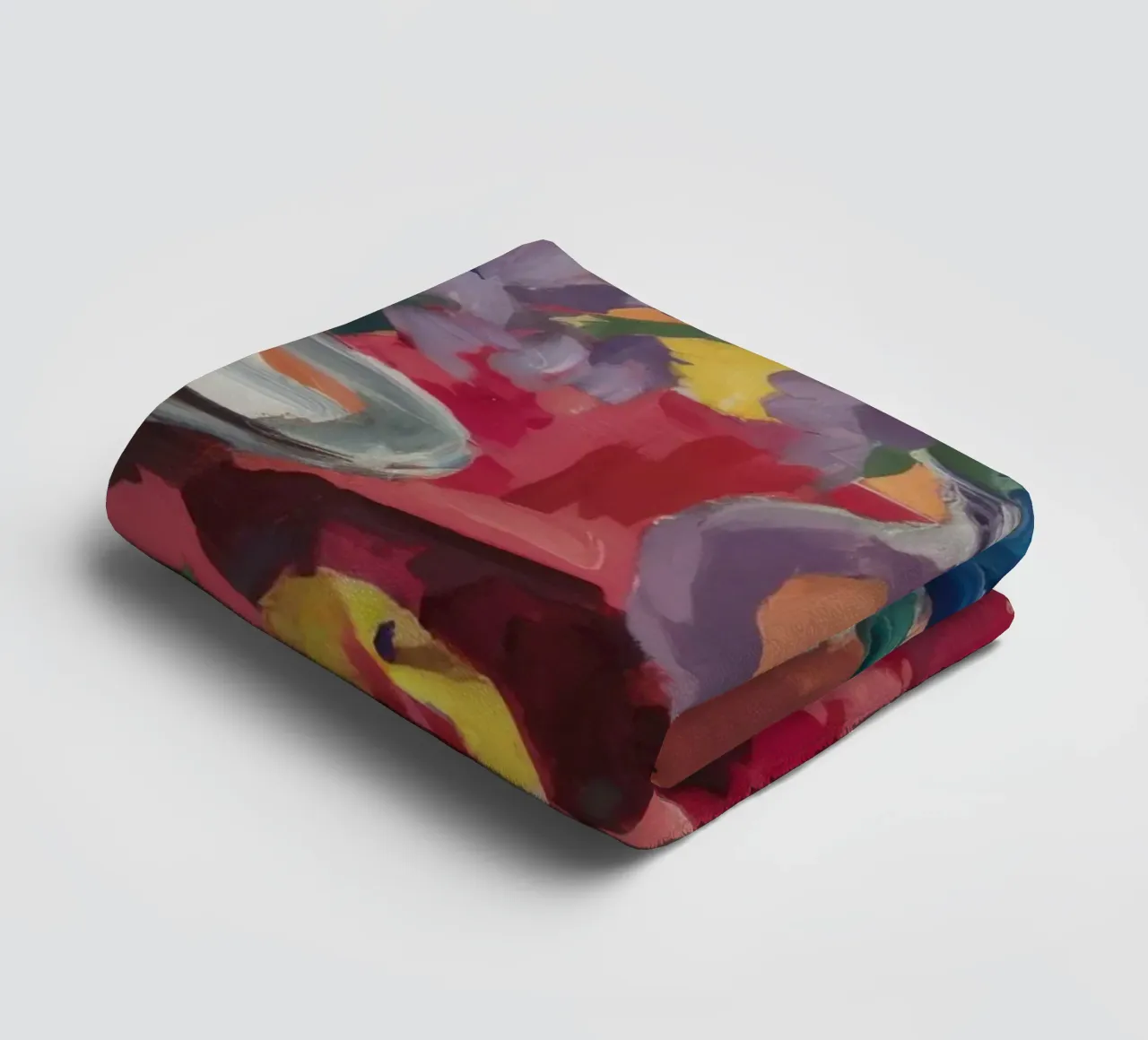 Ruby Teatime Splendor towel by Radiance Landscape