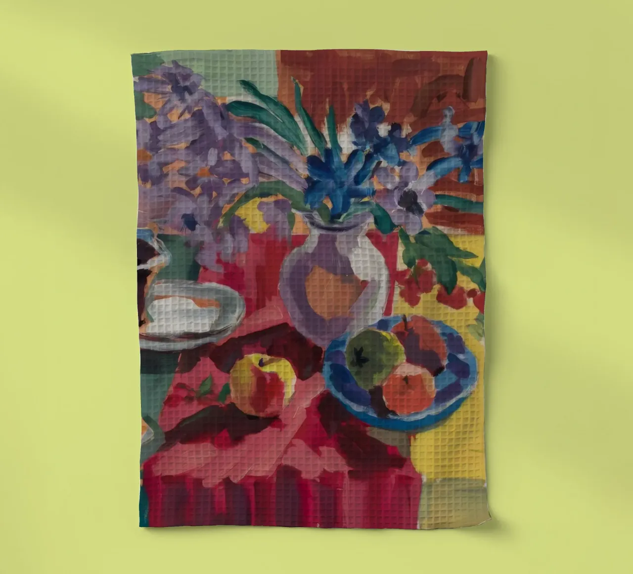 Ruby Teatime Splendor canovaccio da cucina da Radiance Landscape