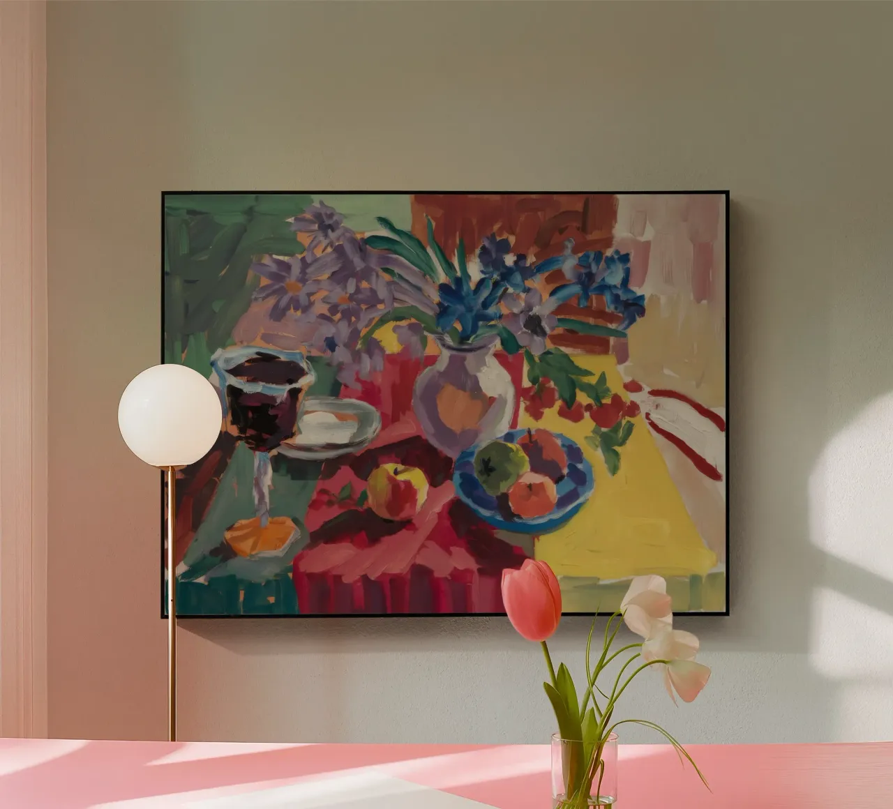 Ruby Teatime Splendor plexiglass da Radiance Landscape