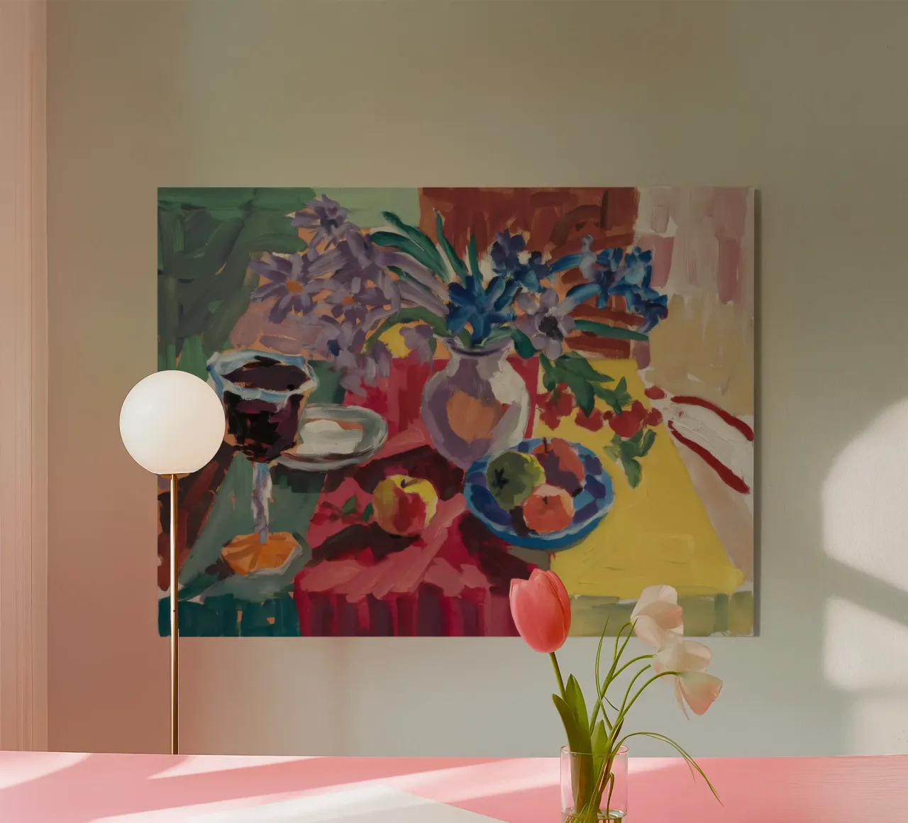 Ruby Teatime Splendor plexiglass da Radiance Landscape