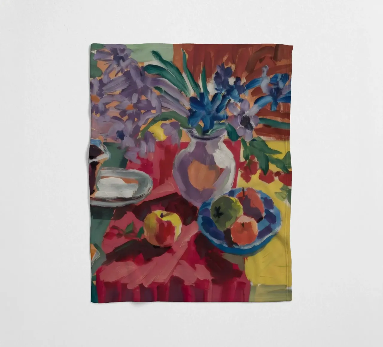 Ruby Teatime Splendor coperta in pile da Radiance Landscape