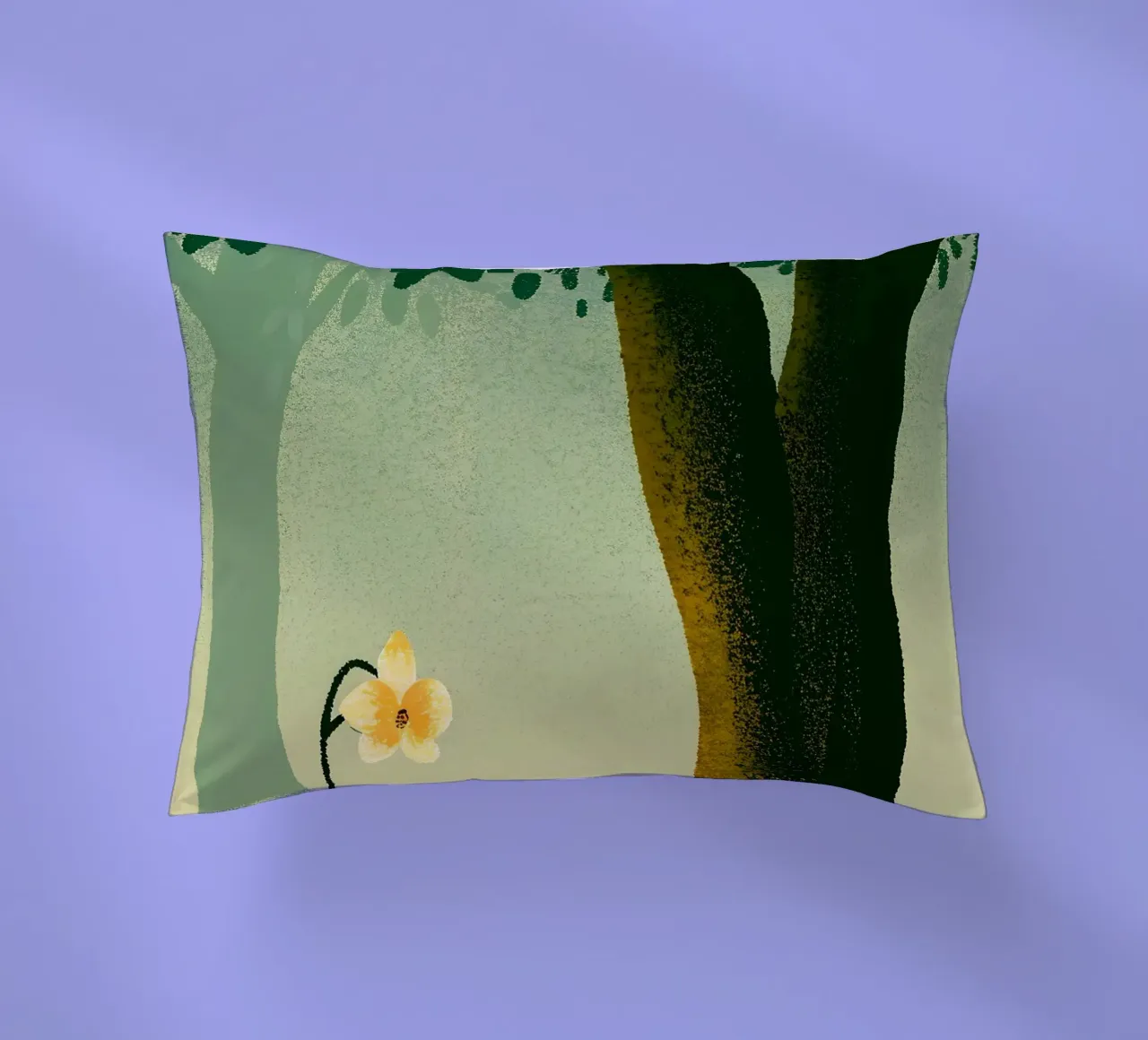 Vista sul giardino e sugli alberi cuscino da SOUL SHOP