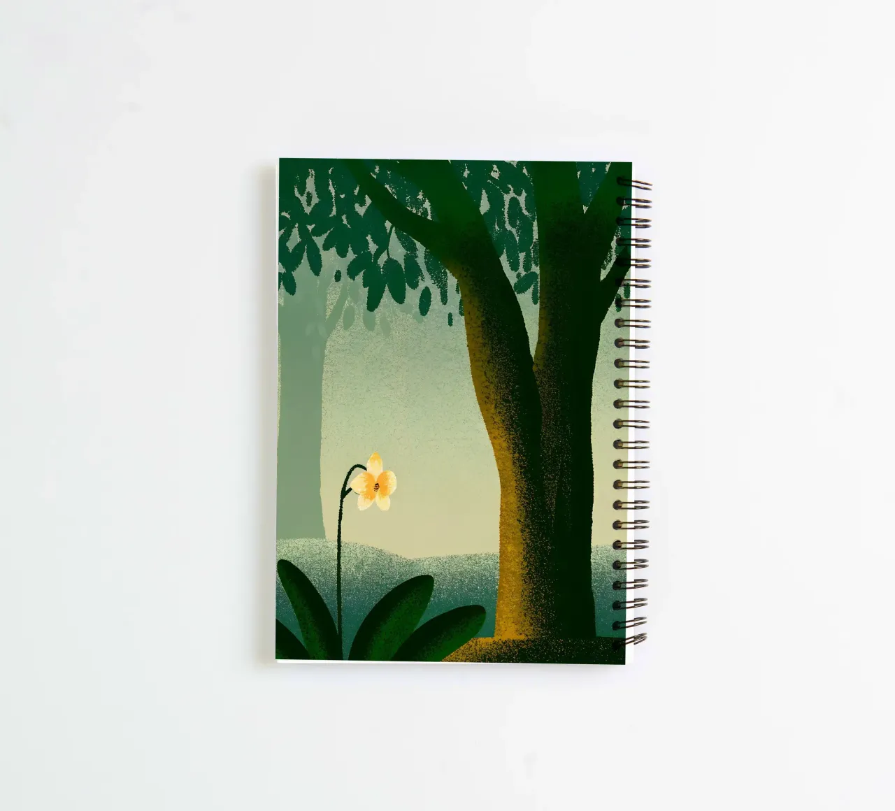 Garden and Tree View spiral notebook by SOUL SHOP