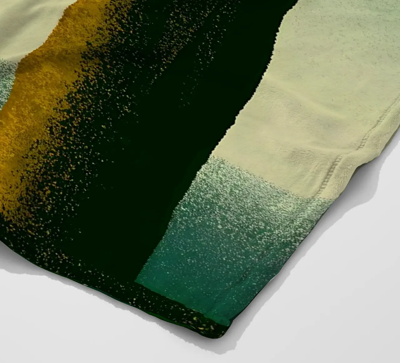 Garden and Tree View fleece blanket by SOUL SHOP