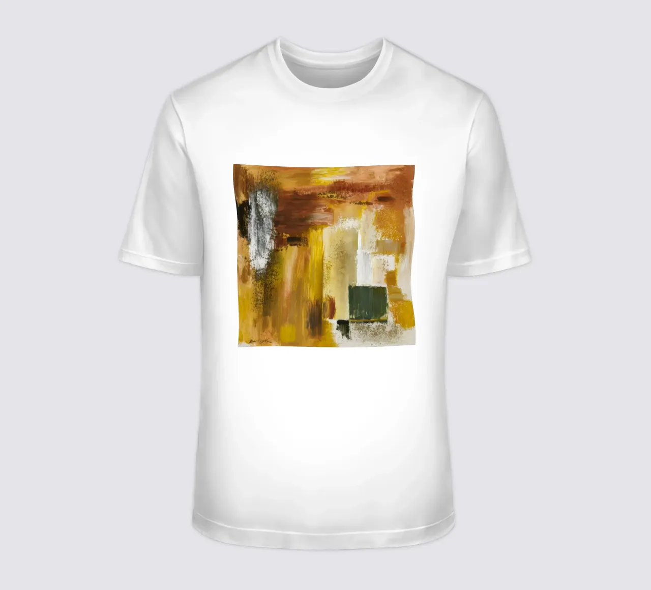 Risonanza ocra dorata t-shirt da Dream Spectrum
