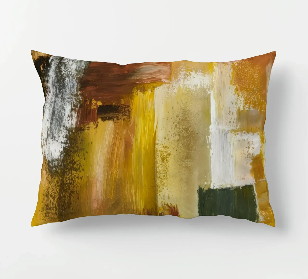 Risonanza ocra dorata cuscino da Dream Spectrum