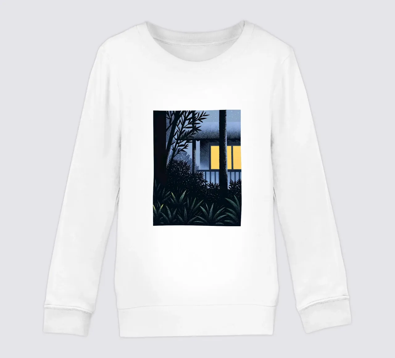 Garden and Tree View kids sweatshirt by SOUL SHOP