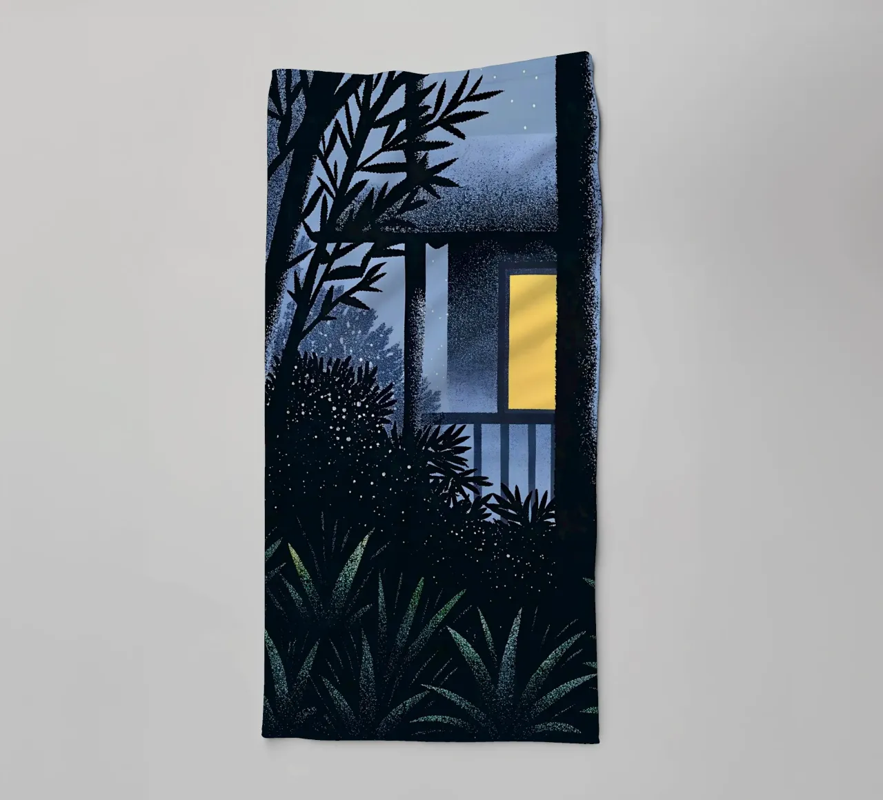 Garden and Tree View towel by SOUL SHOP