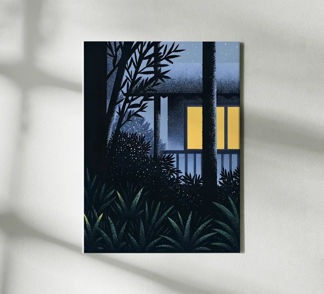 Garden and Tree View canvas by SOUL SHOP