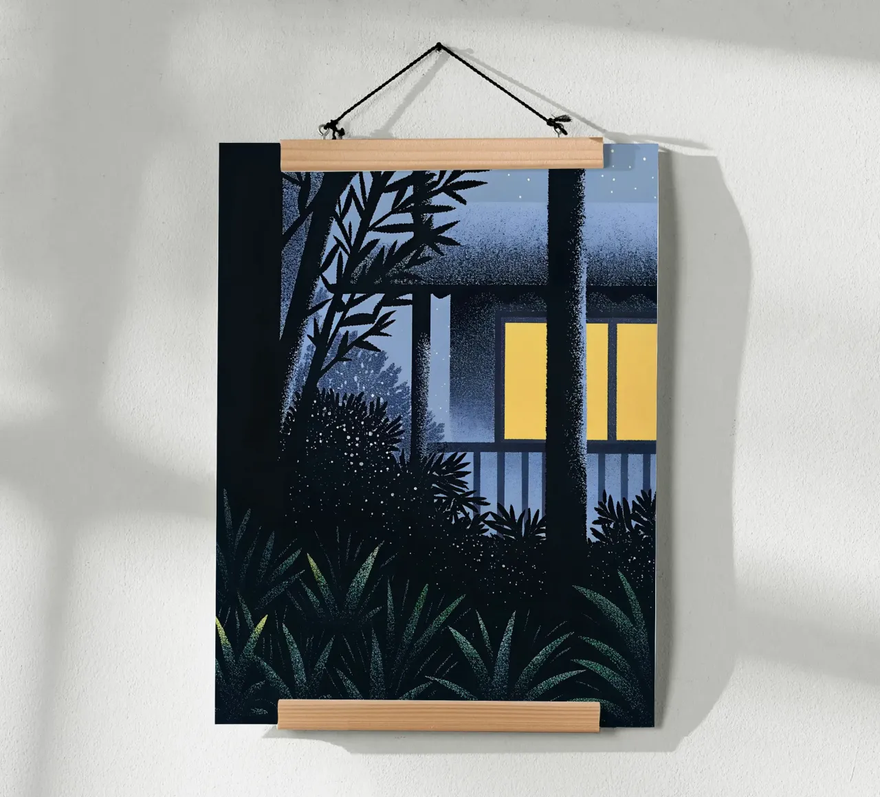 Garden and Tree View hahnemühle by SOUL SHOP