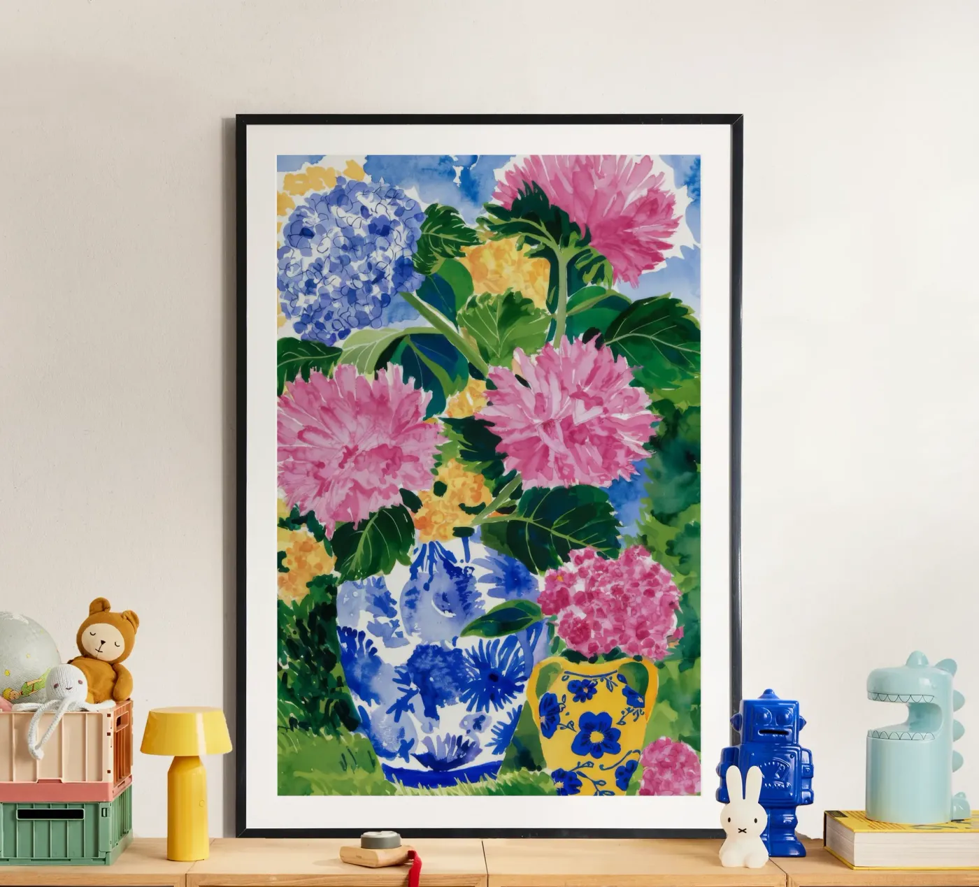 Kristalbloei Echo poster van Infinite Chroma