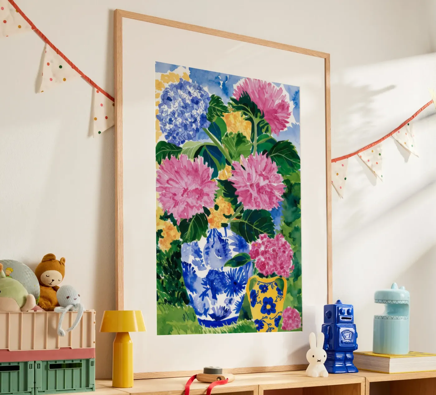 Kristalbloei Echo poster van Infinite Chroma