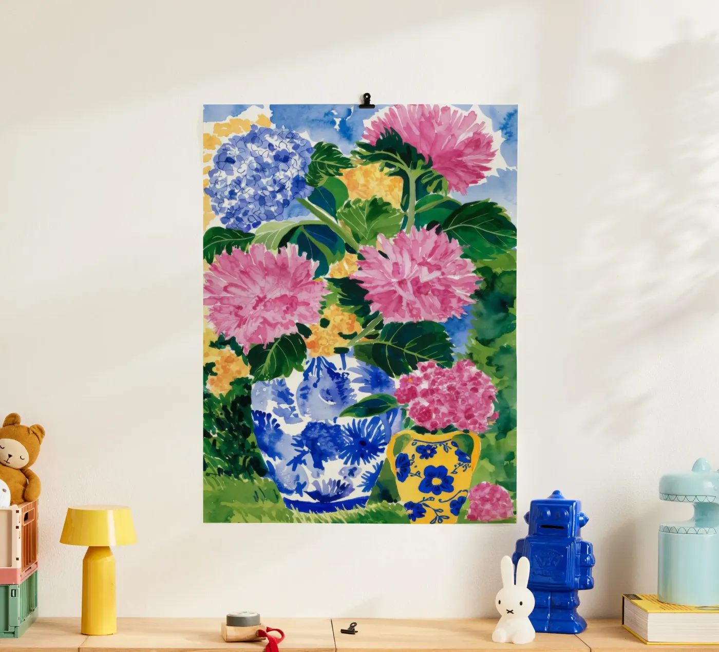 Kristalbloei Echo poster van Infinite Chroma