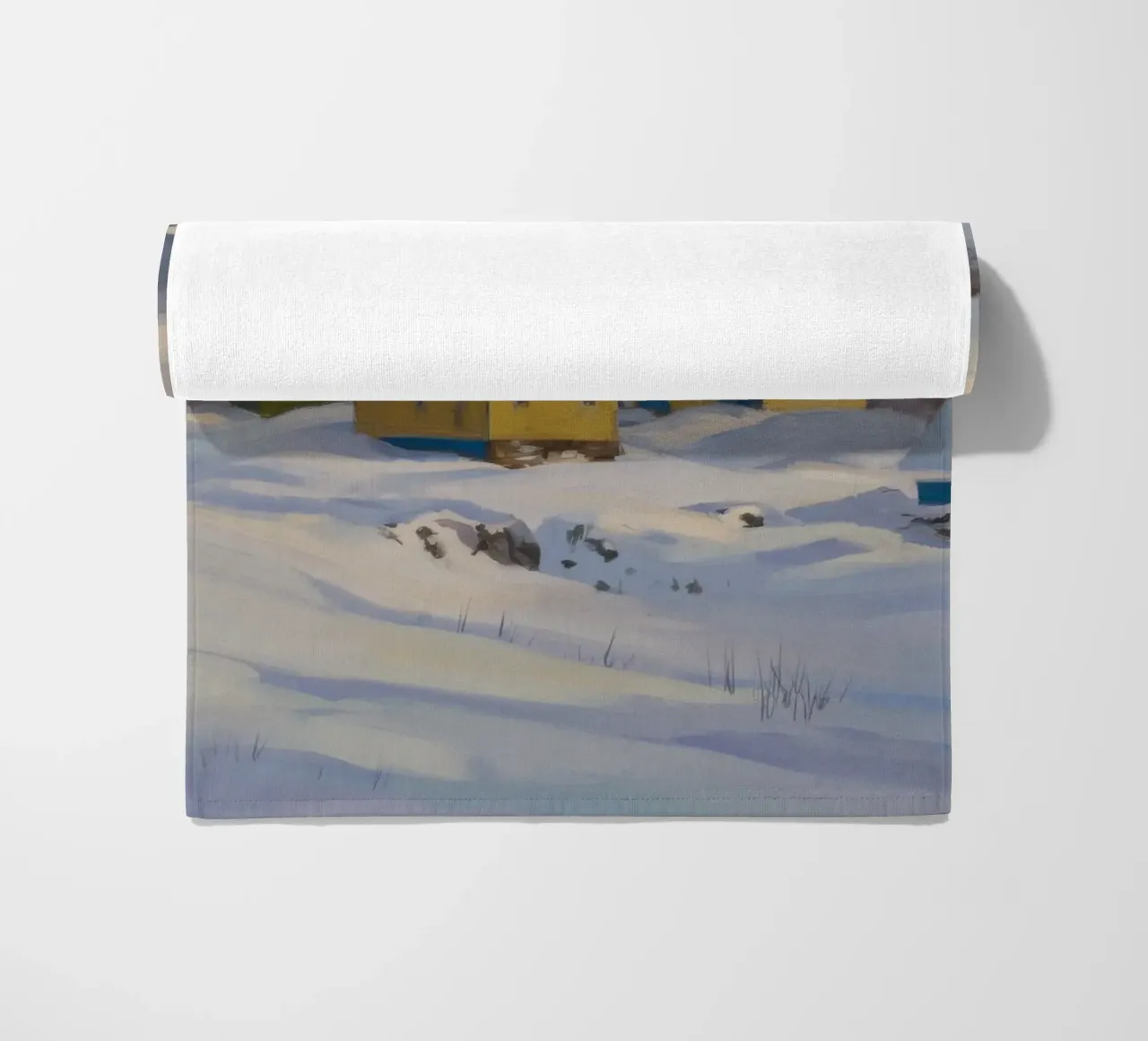 Solitudine invernale in baita telo mare da Radiance Landscape