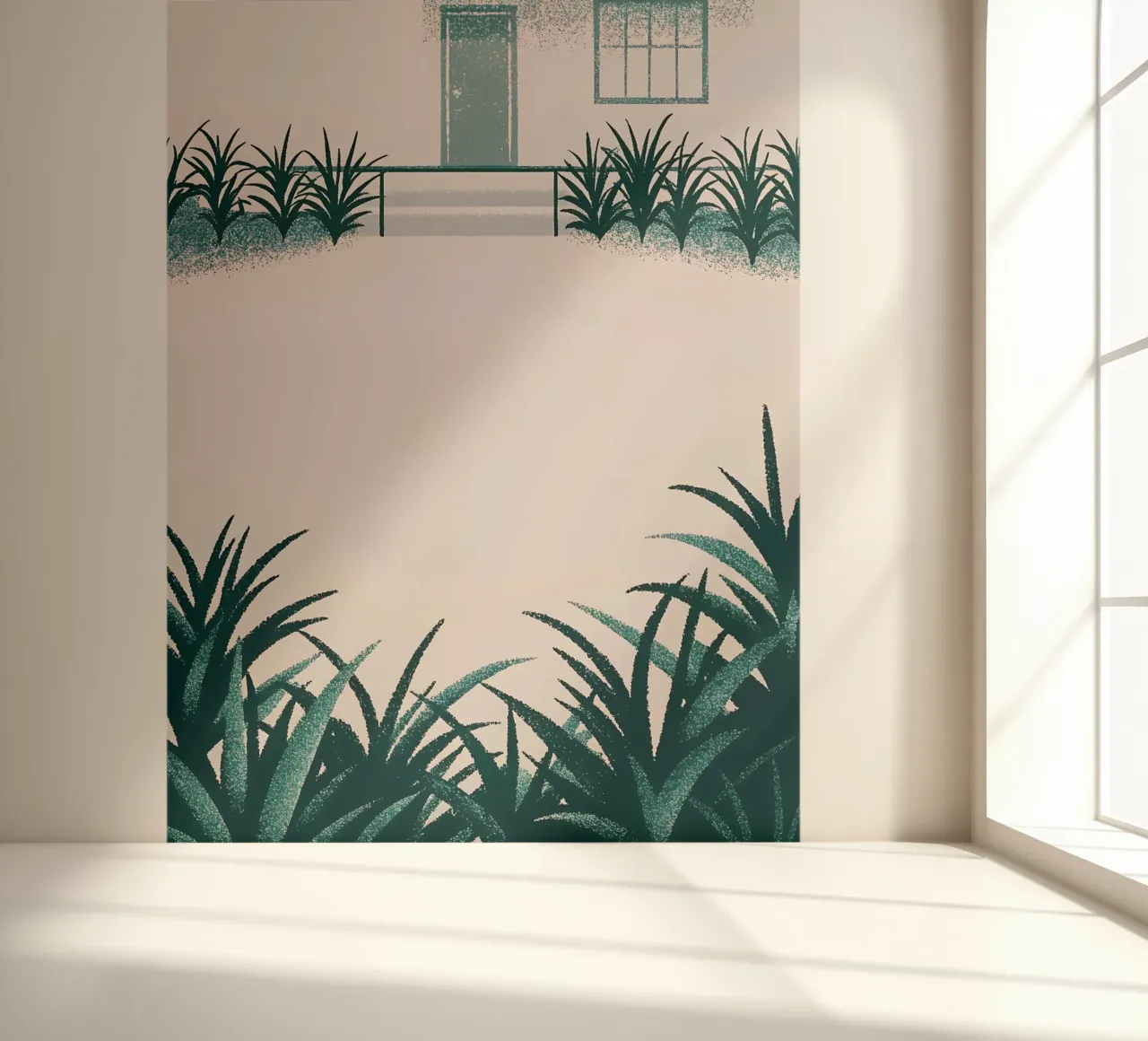 Front Garden fotobehang van SOUL SHOP