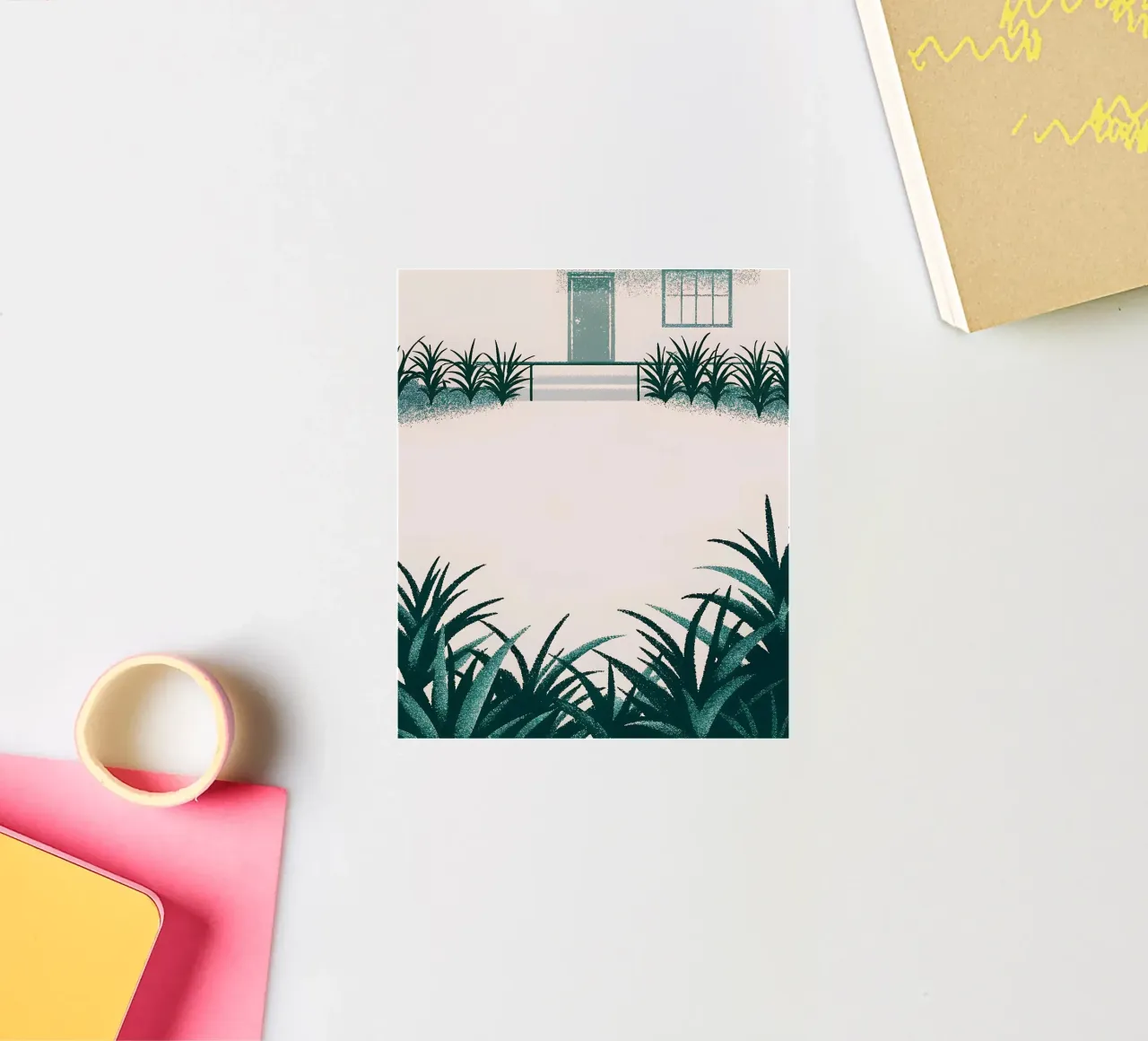 Voortuin sticker van SOUL SHOP