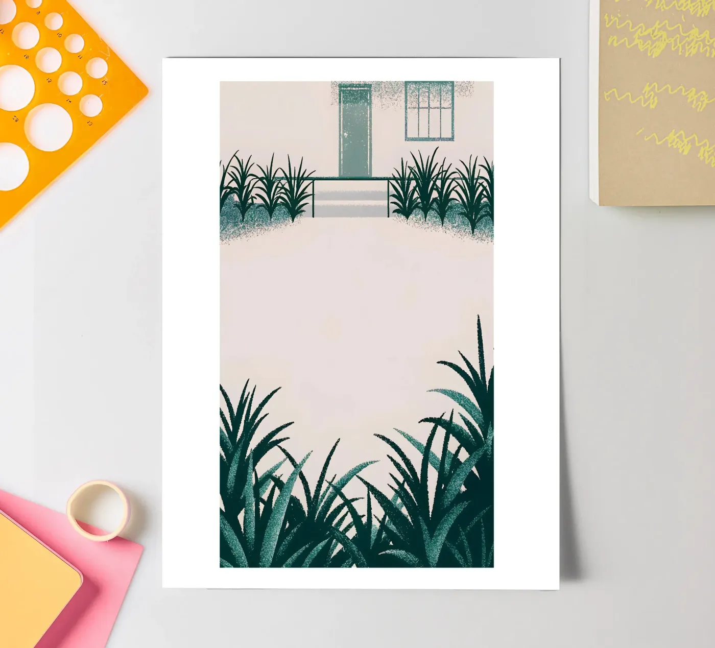 Voortuin stickervel van SOUL SHOP