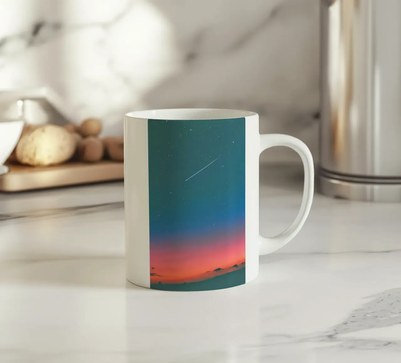 stella cadente tazza in ceramica da life of sands