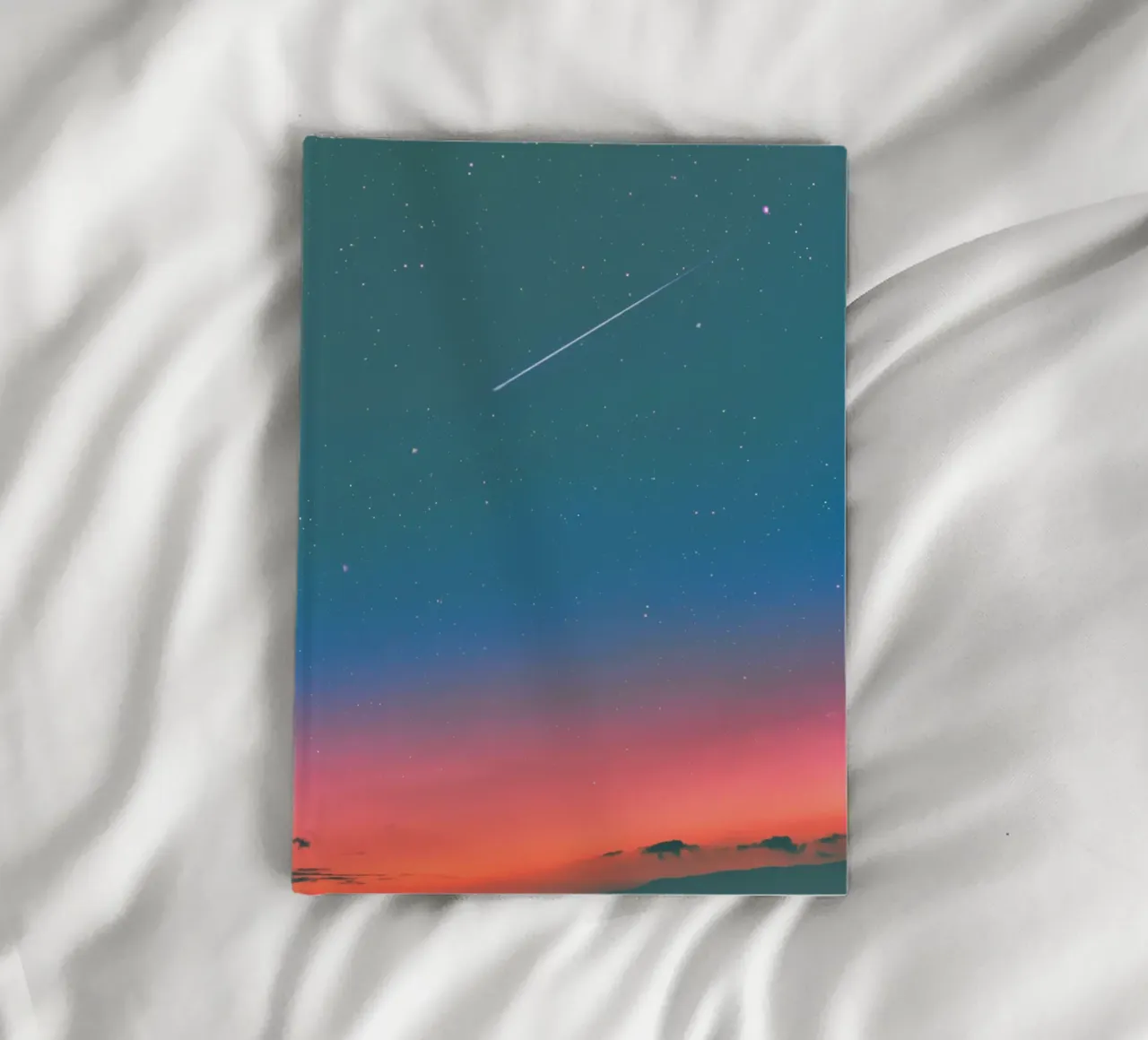 shooting star notebook by life of sands
