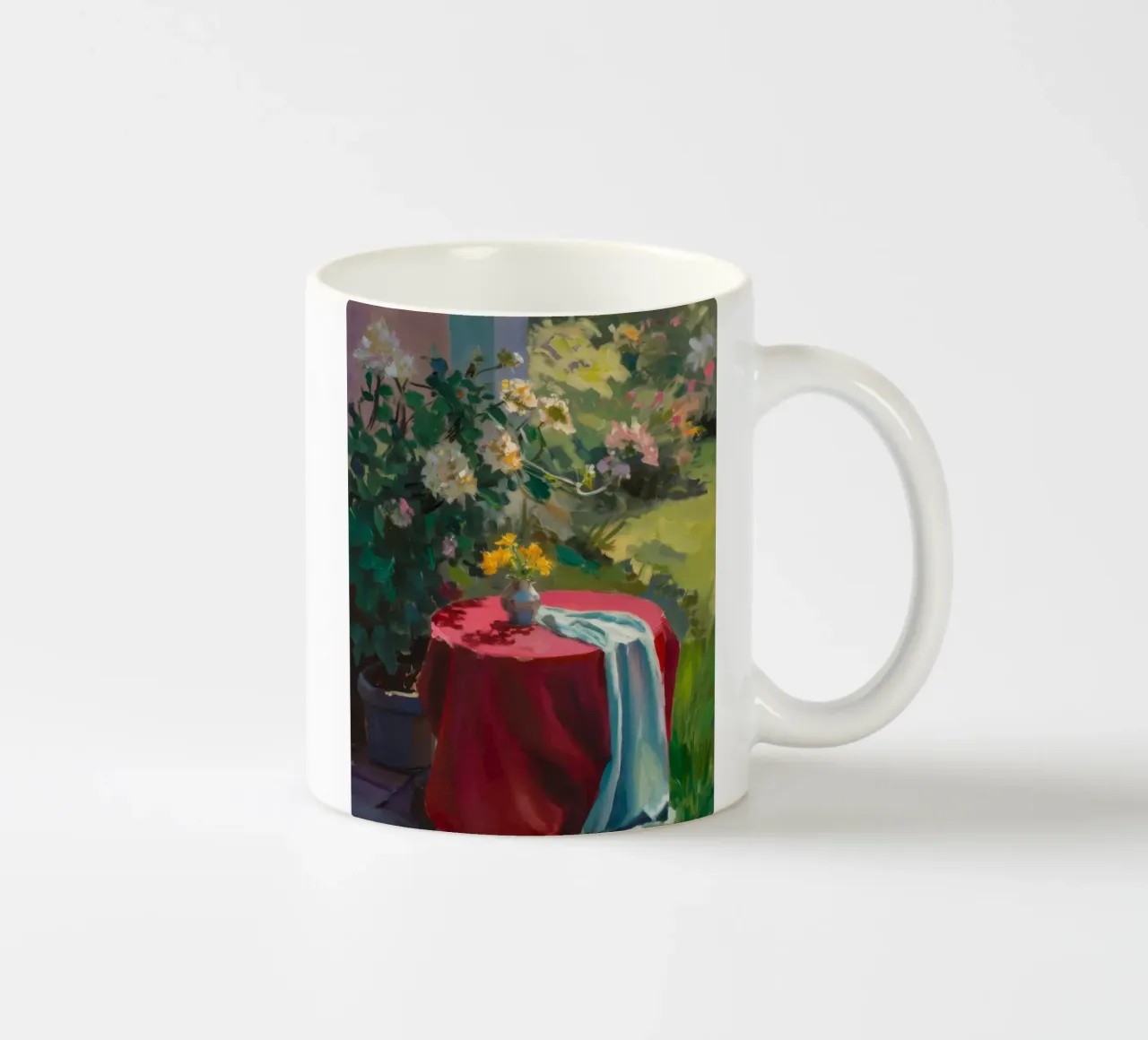 Al Fresco Gold tazza in ceramica da Celestial Harmony