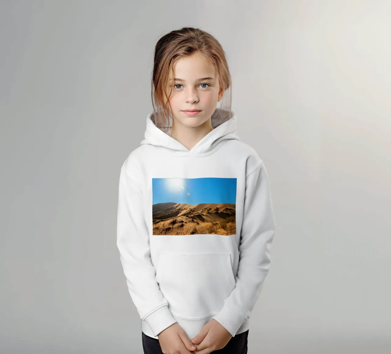 dune luminose felpa bambino con cappuccio da life of sands
