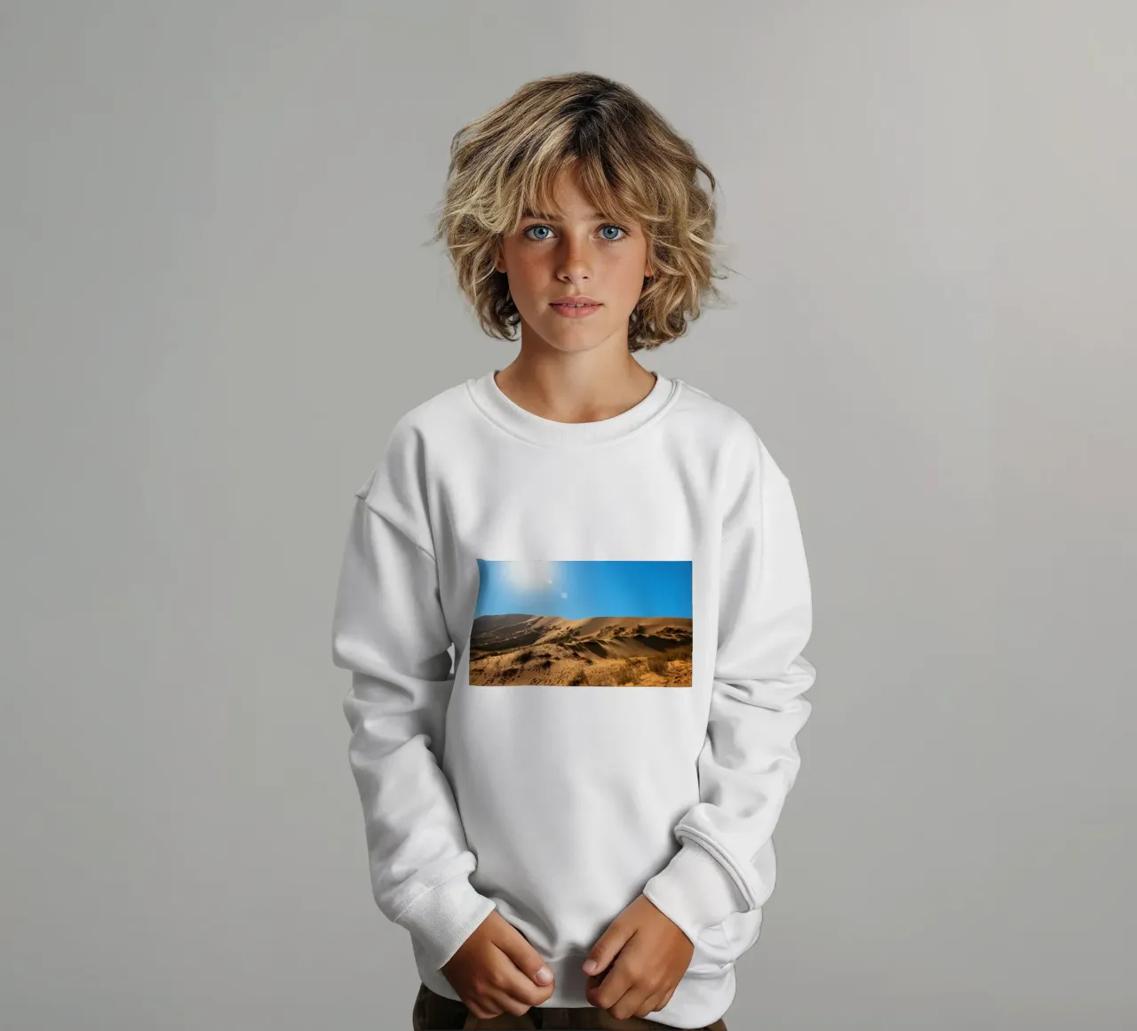 dune luminose felpa bambino da life of sands