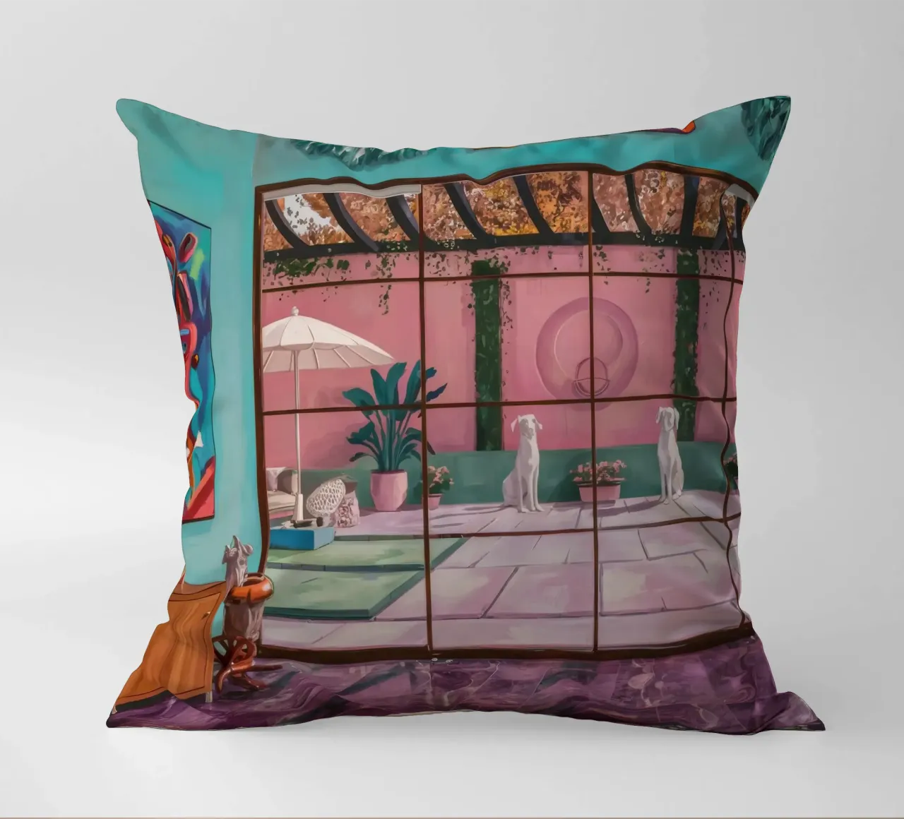 Roseate Patio Calm cuscino da Opal Strokes