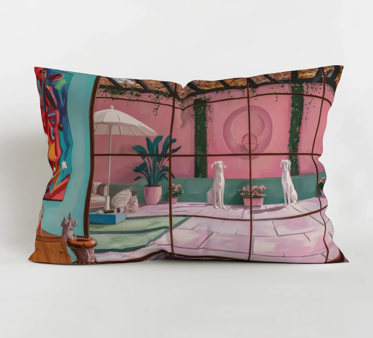 Roseate Patio Calm cuscino da Opal Strokes