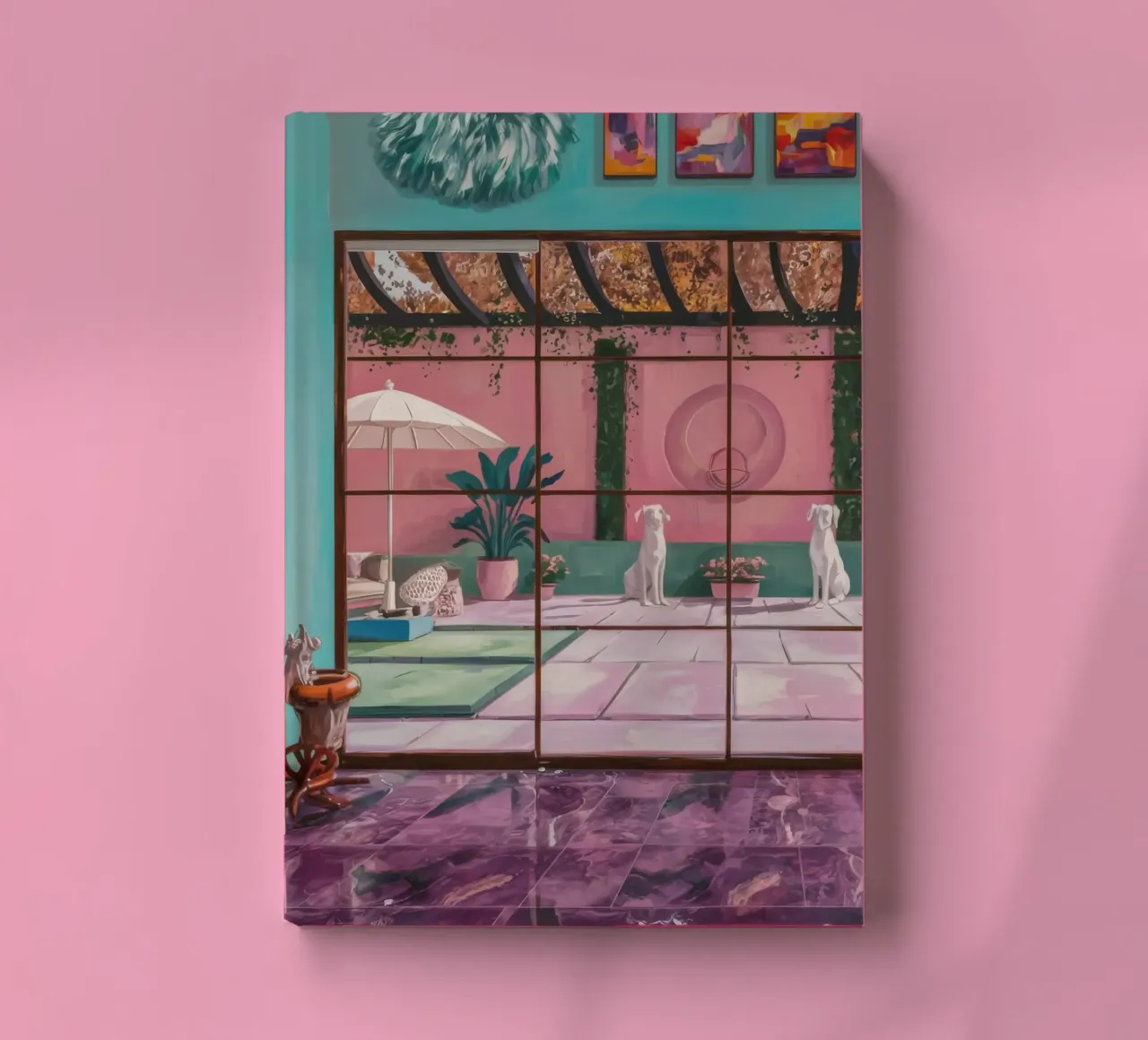 Roseate Patio Calm diario da Opal Strokes