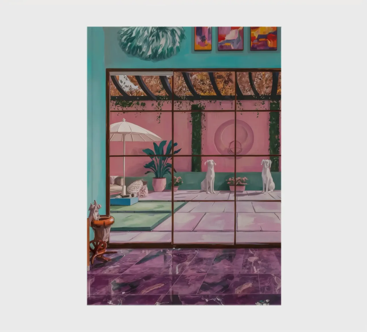 Roseate Patio Calm diario da Opal Strokes