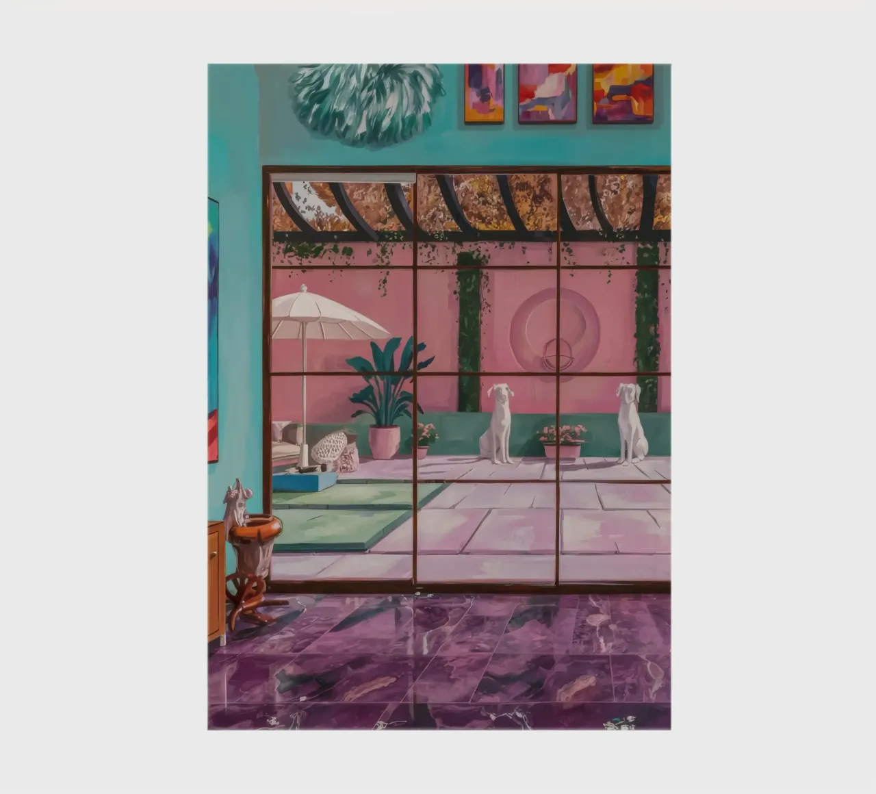 Roseate Patio Calm diario da Opal Strokes