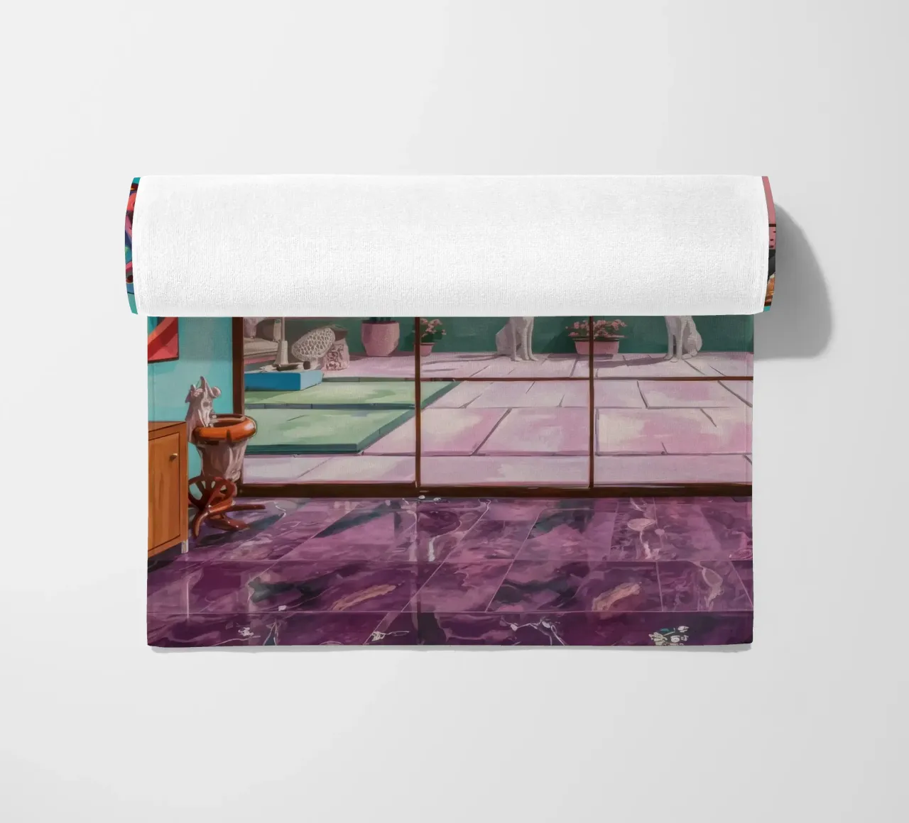 Roseate Patio Calm telo mare da Opal Strokes